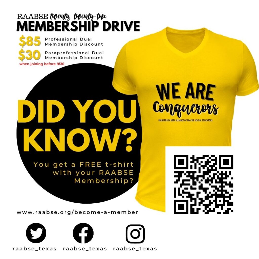 RAABSE Membership Drive t-Shirt