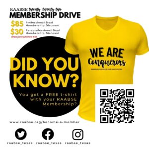 RAABSE Membership Drive t-Shirt