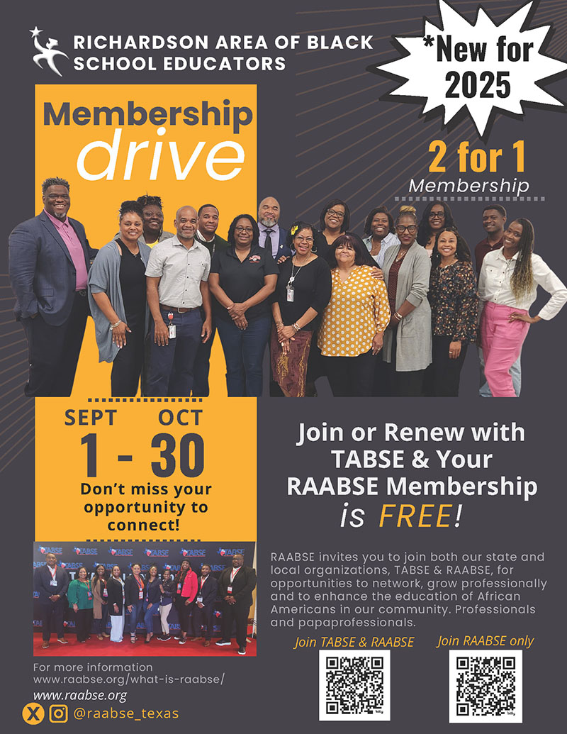 RAABSE 2025 Membership Drive